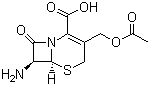 structure of CAS# 957-68-6, 7-Aminocephalosporanic acid