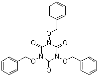 structure of CAS# 95705-20-7, 1,3,5-三苄氧基-1,3,5-三嗪烷-2,4,6-三酮
