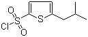 structure of CAS# 958650-96-9, 5-Isobutylthiophene-2-sulfonyl chloride