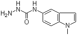 structure of CAS# 958888-24-9, N-(1-甲基-1H-吲哚-5-基)氨基甲酰肼