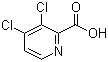 structure of CAS# 959578-03-1, 3,4-二氯-2-吡啶甲酸