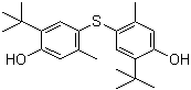 structure of CAS# 96-69-5, 4,4'-硫代双(6-特丁基间甲酚)