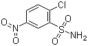 structure of CAS# 96-72-0, 2-氯-5-硝基苯磺酰胺