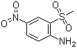 CAS 登录号：96-74-2, 2-甲砜基-4-硝基苯胺