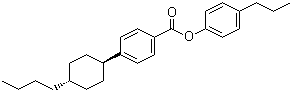 CAS 登录号：96155-68-9, 4'-反式-丁基环己基苯甲酸 4-丙基苯酯