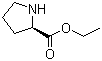 structure of CAS# 96163-72-3, (2R)-2-(乙氧羰基)吡咯烷