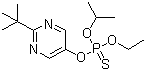 structure of CAS# 96182-53-5, 丁基嘧啶磷