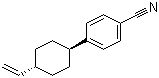 structure of CAS# 96184-42-8, 4'-(4-乙烯基环己基)苄腈