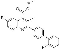 structure of CAS# 96201-88-6, 布喹那钠