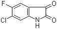 CAS # 96202-57-2, 5-Fluoro-6-chloroisatin, 5-Fluoro-6-chloro-2,3-indolinedione