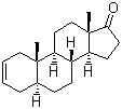 CAS # 963-75-7, Androst-2-en-17-one, 5alpha-Androst-2-en-17-one, (5S,8R,9S,10S,13S,14S)-10,13-Dimethyl-1,4,5,6,7,8,9,11,12,14,15,16-dodecahydrocyclopenta[a]phenanthren-17-one