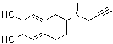 CAS 登录号：96333-05-0, 5,6,7,8-四氢-6-(甲基-2-丙炔基氨基)-2,3-萘二酚