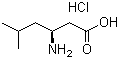 structure of CAS# 96386-92-4, L-beta-Homoleucine hydrochloride