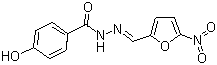 CAS 登录号：965-52-6, 硝呋酚酰肼, 4-羟基-2'-(5-硝基呋喃甲叉)-苯酰肼