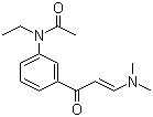 CAS 登录号：96605-66-2, N-乙基-N-3-((3-二甲氨基-1-氧代-2-丙烯基)苯基)乙酰胺