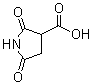 structure of CAS# 96905-69-0, 2,5-二氧代-3-吡咯烷甲酸