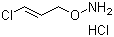 structure of CAS# 96992-71-1, (3-trans-Chloroallyl)oxyamine hydrochloride