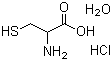 structure of CAS# 96998-61-7, DL-盐酸半胱氨酸一水
