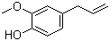 CAS 登录号：97-53-0, 丁香酚, 2-甲氧基-4-烯丙基酚, 4-烯丙基愈疮木酚, 4-烯丙基-2-甲氧基苯酚
