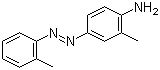 CAS 登录号：97-56-3, 溶剂黄 3, 4'-氨基-2,3'-二甲基偶氮苯, 2-甲基-4-[(2-甲苯基)偶氮]苯胺