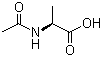CAS 登录号：97-69-8, N-乙酰-L-丙氨酸