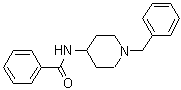 CAS # 971-34-6, N-(1-Benzyl-4-piperidinyl)benzamide, 1-Benzyl-4-(phenylcarboxamido)piperidine