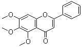 CAS 登录号：973-67-1, 5,6,7-三甲氧基黄酮