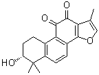 CAS 登录号：97399-71-8, (R)-6,7,8,9-四氢-7-羟基-1,6,6-三甲基-菲并[1,2-b]呋喃-10,11-二酮