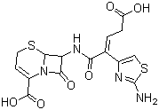 structure of CAS# 97519-39-6, 头孢布烯