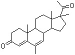 CAS # 977-79-7, Medrogestone, 6,17-Dimethyl-pregna-4,6-diene-3,20-dione
