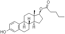CAS 登录号：979-32-8, 戊酸雌二醇, 3-羟基雌甾-1,3,5(10)-三烯-17b-醇 17-戊酸酯