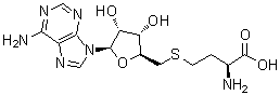 CAS # 979-92-0, S-Adenosyl-L-homocysteine, S-(5'-Adenosyl)-L-homocysteine, S-Adenosyl-L-homocysteine, S-Adenosylhomocysteine, SAH, SAH (S-Adenosylhomocysteine)