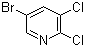 structure of CAS# 97966-00-2, 5-溴-2,3-二氯吡啶