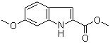 structure of CAS# 98081-83-5, 6-甲氧基吲哚-2-羧酸甲酯