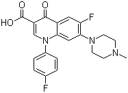 structure of CAS# 98106-17-3, 双氟沙星