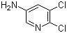 structure of CAS# 98121-41-6, 5-氨基-2,3-二氯吡啶