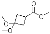 CAS 登录号：98231-07-3, 3,3-二甲氧基环丁烷羧酸甲酯