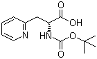 structure of CAS# 98266-32-1, Boc-D-2-吡啶基丙氨酸