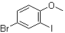 structure of CAS# 98273-59-7, 4-Bromo-2-iodoanisole