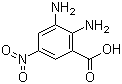 CAS 登录号：98279-87-9, 2,3-二氨基-5-硝基苯甲酸