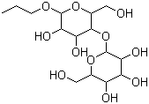 structure of CAS# 98302-29-5, 正丙基 beta-乳糖苷