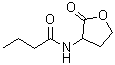 N-丁酰基-DL-高丝氨酸内酯分子结构 (CAS 98426-48-3)