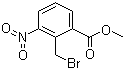 structure of CAS# 98475-07-1, 2-溴甲基-3-硝基苯甲酸甲酯