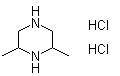 CAS 登录号：98618-52-1, 2,6-二甲基哌嗪二盐酸盐