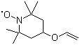 CAS 登录号：98701-84-9, 4-乙烯氧基-2,2,6,6-四甲基-1-哌啶氮氧化物