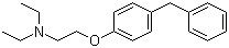 CAS # 98774-23-3, Tesmilifene, N,N-Diethyl-2-(4-benzylphenoxy)ethanamine, DPPE