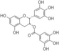 structure of CAS# 989-51-5, (-)-表没食子儿茶素没食子酸酯