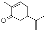 structure of CAS# 99-49-0, 2-甲基-5-异丙烯基-2-环己烯酮