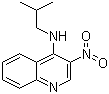 structure of CAS# 99009-85-5, 4-Isobutylamino-3-nitroquinoline