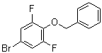 structure of CAS# 99045-18-8, 4-苄氧基-3,5-二氟溴苯